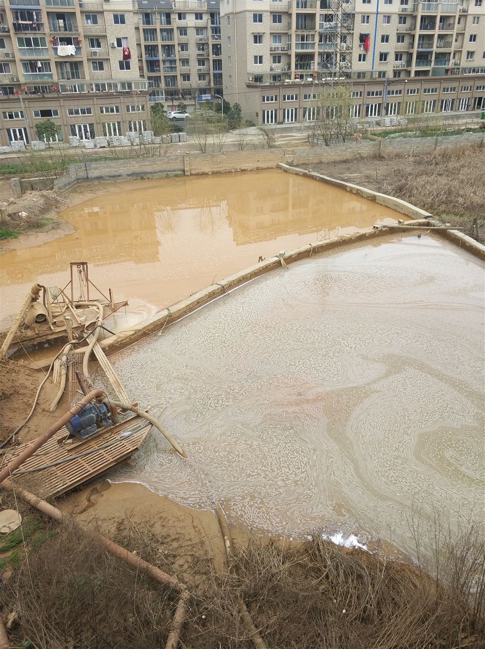 连山沉淀池淤泥清理-厂区废水池淤泥清淤