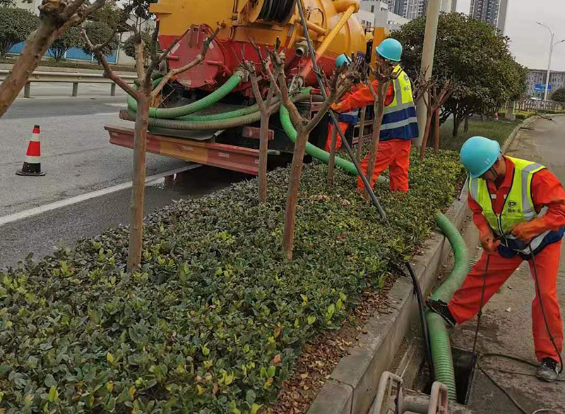 连山市政管道清淤
